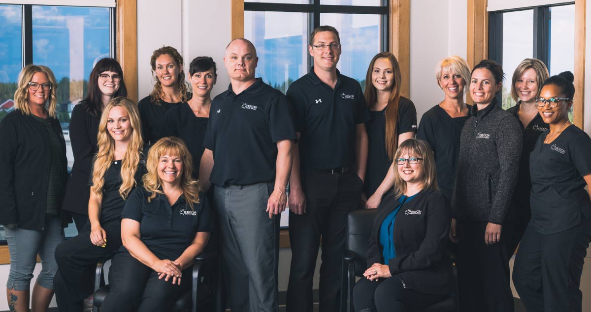 Higson Dental, Grande Prairie Alberta - Team Photo of dental office