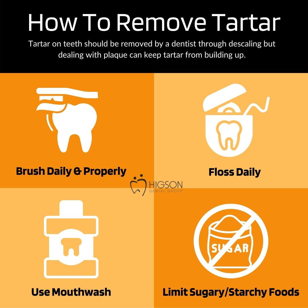 higson how to remove tooth tartar
